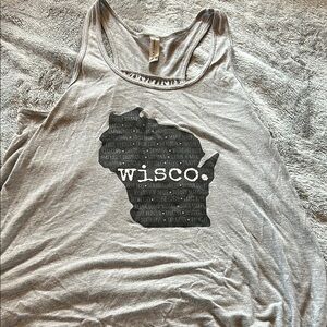 Gray Wisco Women's Tank Top